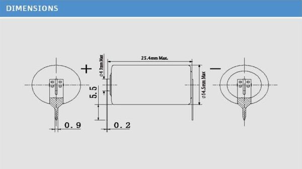 ER26500J-S Jauch, Batterie, 3.6 V, C